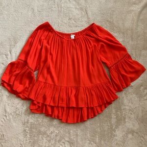 FOREVER 21 off-the-shoulder blouse